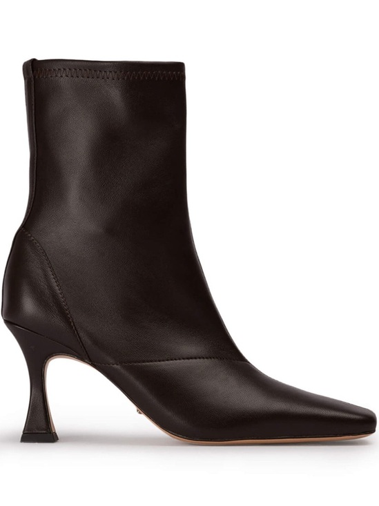 Tony Bianco Shoes - Tony Bianco Fomo Heeled Ankle Boots in Chocolate Nappa